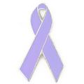 Lavender Awareness Ribbon Lapel Pin